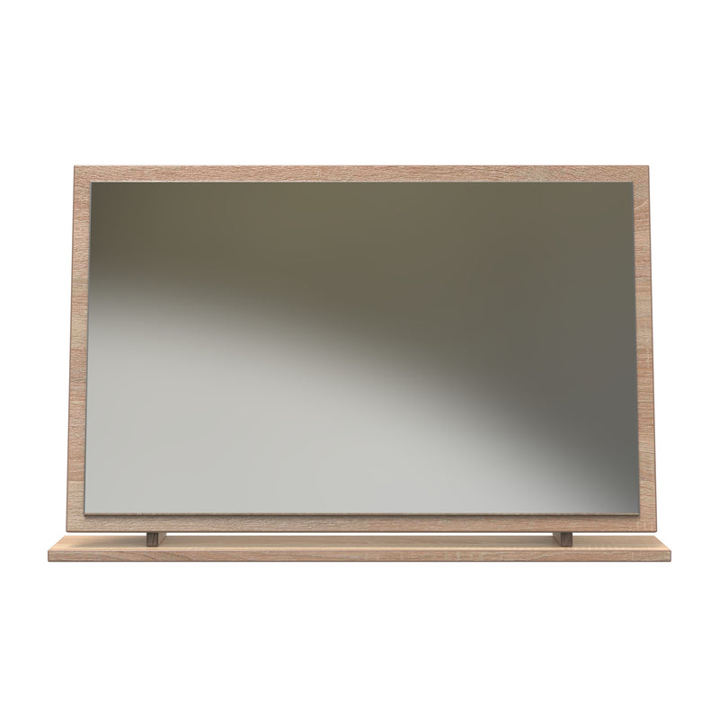 Calgary Ready Assembled Large Mirror in Bardolino Oak