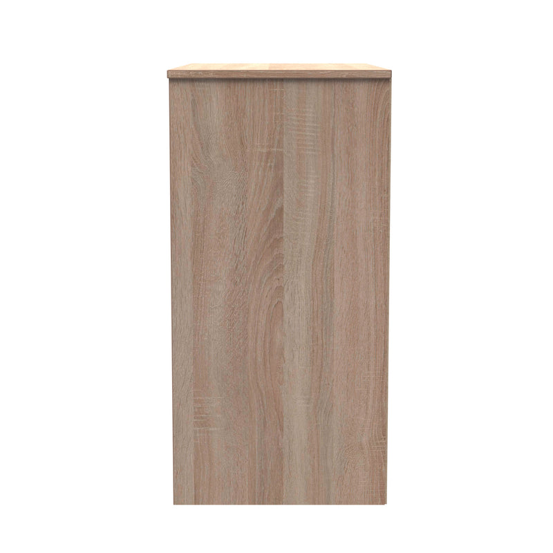 Calgary Ready Assembled 3 Drawer Deep Chest in Bardolino Oak