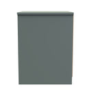 Ottawa Ready Assembled 2 Drawer Bedside Cabinet in Reed Green