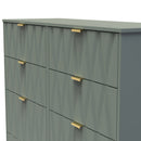 Ottawa Ready Assembled 6 Drawer Wide Chest in Reed Green
