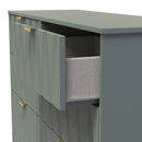 Ottawa Ready Assembled 6 Drawer Wide Chest in Reed Green