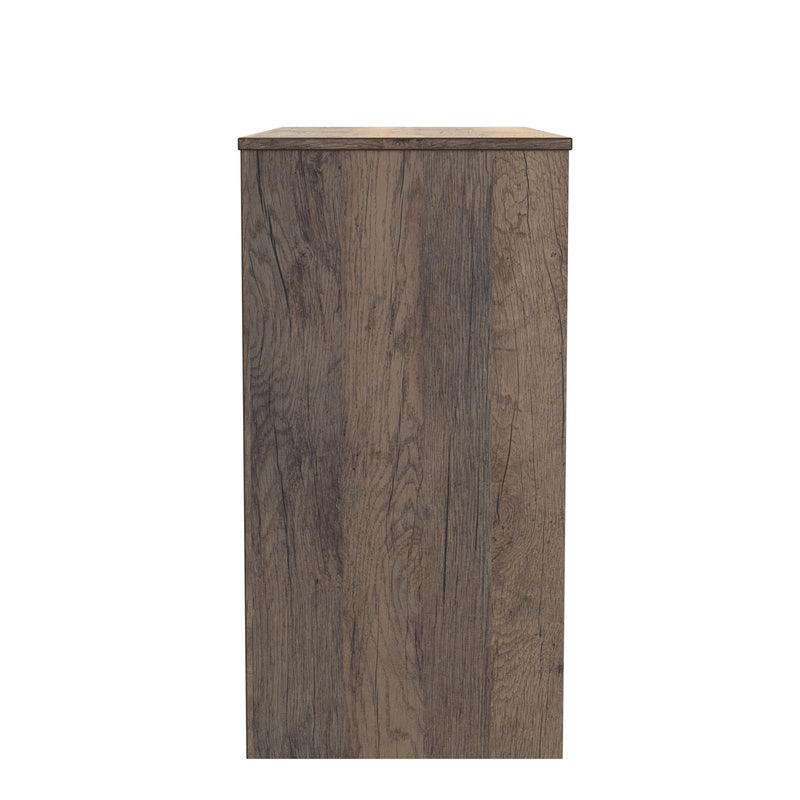 Ottawa Ready Assembled Vanity in White Matt & Vintage Oak