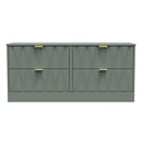 Ottawa Ready Assembled 4 Drawer Bed Box in Reed Green