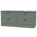 Ottawa Ready Assembled 4 Drawer Bed Box in Reed Green