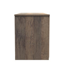 Ottawa Ready Assembled 4 Drawer Bed Box in White Matt & Vintage Oak