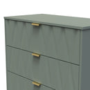 Ottawa Ready Assembled 3 Drawer Deep Chest in Reed Green