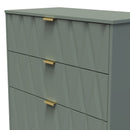 Ottawa Ready Assembled 4 Drawer Deep Chest in Reed Green