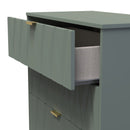 Ottawa Ready Assembled 4 Drawer Deep Chest in Reed Green