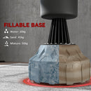 SPORTNOW Freestanding Punching Bag, 175cm Boxing Bag with Stand, Hand Wrap