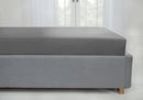 Lyla Fitted Sheet in Grey