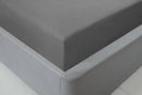 Lyla Fitted Sheet in Grey