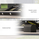 SPORTNOW Vertical & Horizontal Bike Rack Fits 6"-28" And 700c Bikes, Black