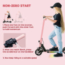 SPORTNOW Folding Electric Scooter W/ LED Lights And Display