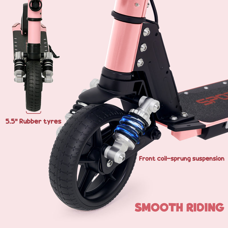 SPORTNOW Folding Electric Scooter W/ LED Lights And Display
