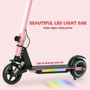 SPORTNOW Folding Electric Scooter W/ LED Lights And Display