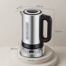 HOMCOM Electric Kettle, 1.7L Fast Boil, 3kW Water Kettle With Strix Thermost