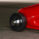 HOMCOM Hydraulic Low Profile Car Jack 2 Ton Capacity For Car Garage Tyre Repair