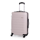 Pierre Cardin Hard Shell Lightweight 4 Wheel Durable Travel Suitcase.