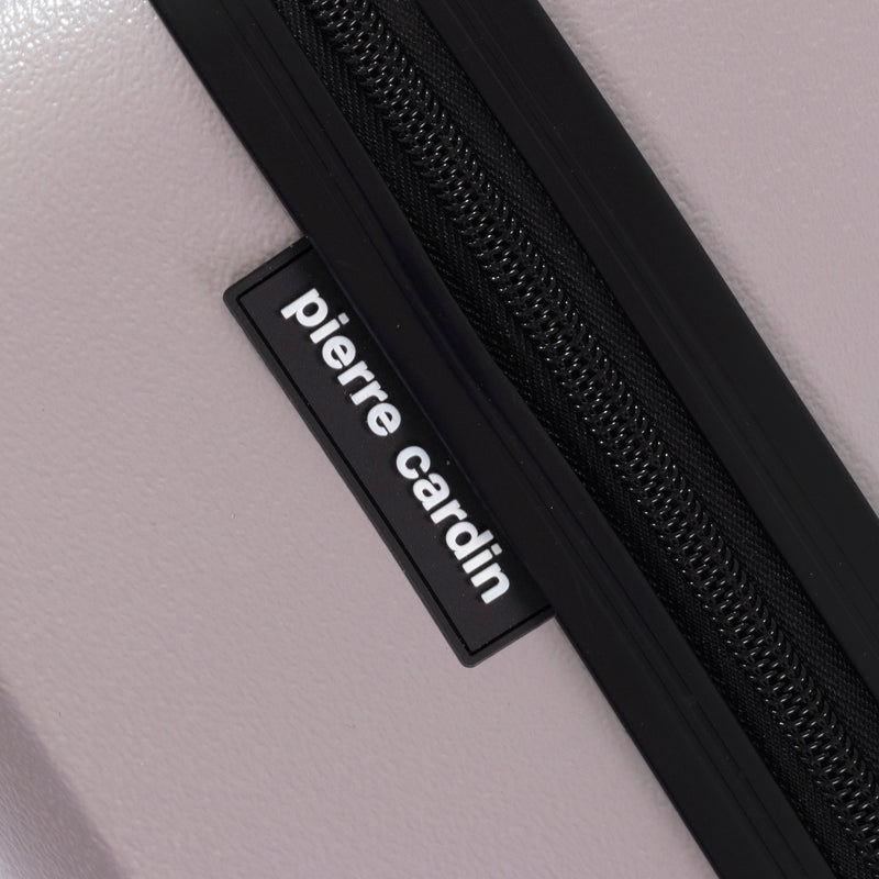 Pierre Cardin Hard Shell Lightweight 4 Wheel Durable Travel Suitcase.