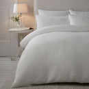 Serene Lindly Duvet Cover Set in White