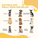 PawHut Foldable Wooden Pet Gate w/ 3 Panels 2 Support Feet for Small Dogs