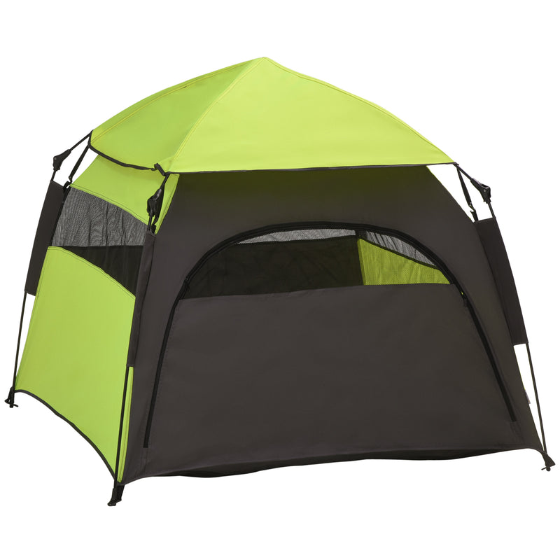 PawHut Foldable Dog Cat Tent With Waterproof Oxford Cloth, Carry Bag
