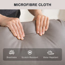 HOMCOM Recliner Armchair, Manual Reclining Chair for Living Room, Grey