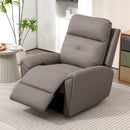 HOMCOM Recliner Armchair, Manual Reclining Chair for Living Room, Grey