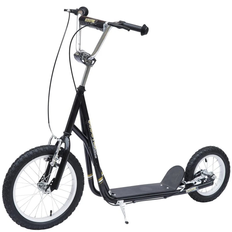 HOMCOM Teen Stunt Scooter  for 5+ Years -  Black