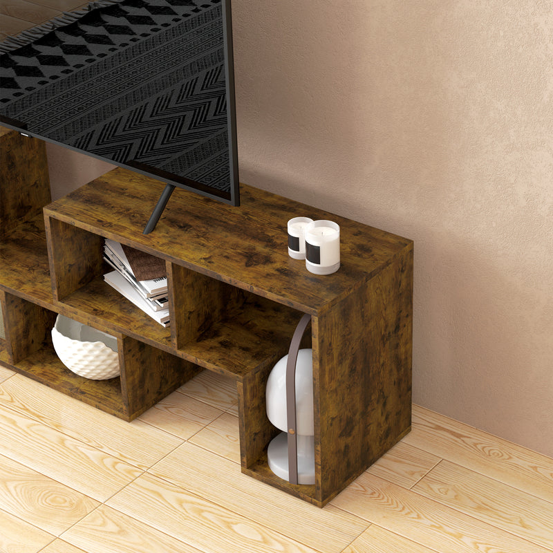 HOMCOM TV Unit for TVs up to 75 Inches, Free Combination TV Stand