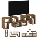 HOMCOM TV Unit for TVs up to 75 Inches, Free Combination TV Stand