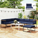 Outsunny Replacement Cushions for Outdoor Furniture Garden Seat Cushion Pad