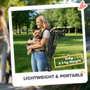 PawHut Lightweight Foldable Dog Stroller for Mini Dogs