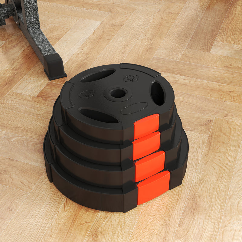SPORTNOW Olympic Weight Plates Set for Home Gym