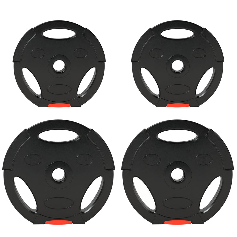 SPORTNOW Olympic Weight Plates Set for Home Gym