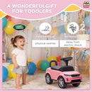 AIYAPLAY Land Rover Licensed Ride On Car For Toddlers 18-36 Months, Pink