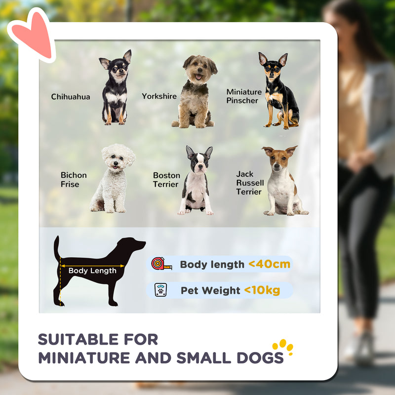 PawHut Foldable Pet Stroller W/ Detachable Carrier, Soft Padding