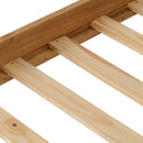 MAYA 4'6" DOUBLE BED - DISTRESSED WAXED PINE