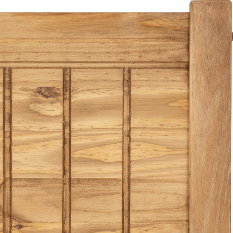 MAYA 4'6" DOUBLE BED - DISTRESSED WAXED PINE