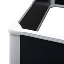 Outsunny Garden Raised Bed 120x90x30 cm - Grey