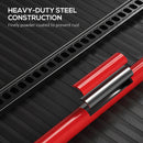 HOMCOM 48 Inch 3 Tonne High Lift Farm Jack For 4x4 Tractors Trucks, Red