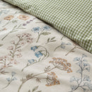 D & D Meadow Floral Duvet Cover Set in Multi