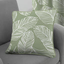 Fusion Matteo Filled Cushion in Green