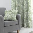Fusion Matteo Filled Cushion in Green