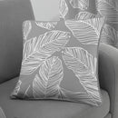 Fusion Matteo Filled Cushion in Grey