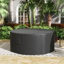 Outsunny Large Outdoor Set Round Cover Garden Furniture Waterproof