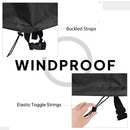 Outsunny Large Outdoor Set Round Cover Garden Furniture Waterproof