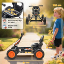 AIYAPLAY Pedal Go Kart, Go Kart For Kids Ages 2-5 Years, Black