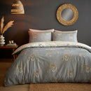 Fusion Milo Duvet Cover Set in Grey