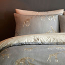 Fusion Milo Duvet Cover Set in Grey